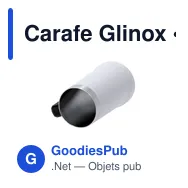 Carafe Glinox - Miniature 5