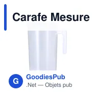 Carafe Mesureur Danlox - Miniature 2
