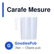 Carafe Mesureur Danlox - Miniature 3