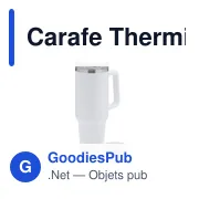 Carafe Thermique Haut-Parleurs Tracir - Miniature 4