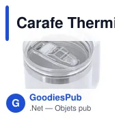 Carafe Thermique Haut-Parleurs Tracir - Miniature 6