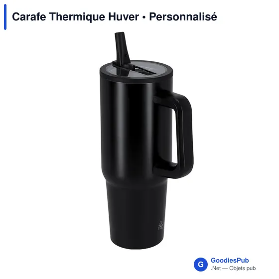 Carafe isotherme personnalisable Huver avec logo - Image 11