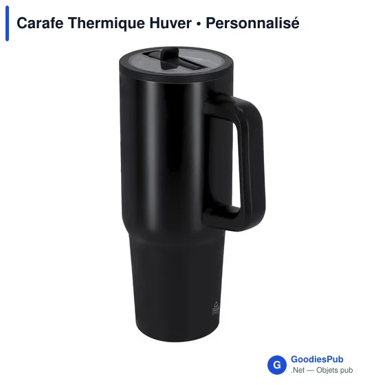 Carafe isotherme personnalisable Huver avec logo - Image 6