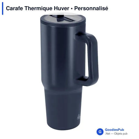 Carafe isotherme personnalisable Huver avec logo - Image 10