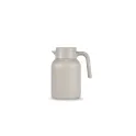 Variante Beige - Carafe isotherme personnalisable 1,5 litre en acier recyclé avec logo - Sagaform Trine