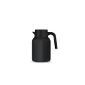 Variante Noir - Carafe isotherme personnalisable 1,5 litre en acier recyclé avec logo - Sagaform Trine