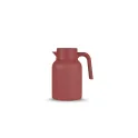 Variante Rouge foncé - Carafe isotherme personnalisable 1,5 litre en acier recyclé avec logo - Sagaform Trine