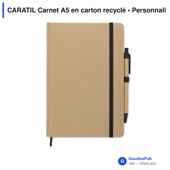 CARATIL Carnet A5 en carton recyclé - Image 11