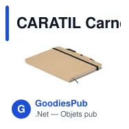 CARATIL Carnet A5 en carton recyclé - Miniature 12