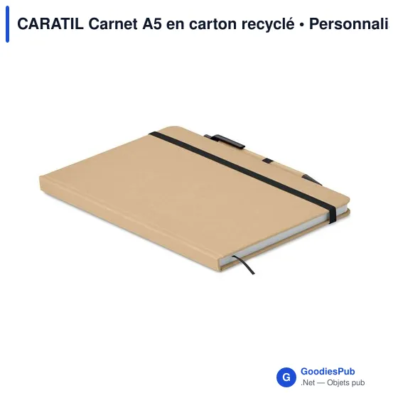 CARATIL Carnet A5 en carton recyclé - Image 12