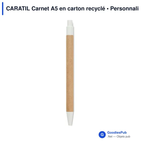 CARATIL Carnet A5 en carton recyclé - Image 9