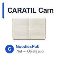 CARATIL Carnet A5 en carton recyclé - Miniature 10