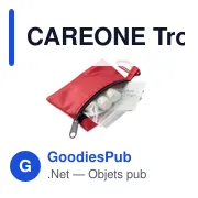 Trousse de premiers secours personnalisable avec logo - CAREONE - Miniature 1