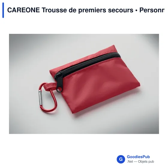 Trousse de premiers secours personnalisable avec logo - CAREONE - Image 5