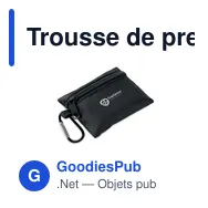 Trousse de premiers secours personnalisable avec logo - CAREONE - Miniature 10