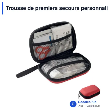 Trousse de premiers secours personnalisable avec logo - CARETWO