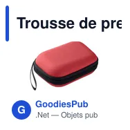 Trousse de premiers secours personnalisable avec logo - CARETWO - Miniature 2