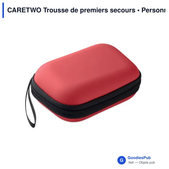 Trousse de premiers secours personnalisable avec logo - CARETWO - Image 2