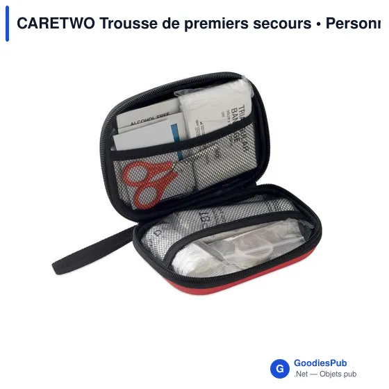 Trousse de premiers secours personnalisable avec logo - CARETWO - Image 7