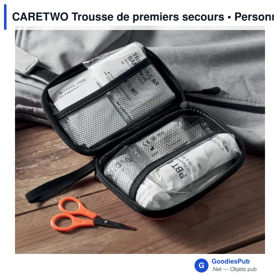 Trousse de premiers secours personnalisable avec logo - CARETWO - Image 9