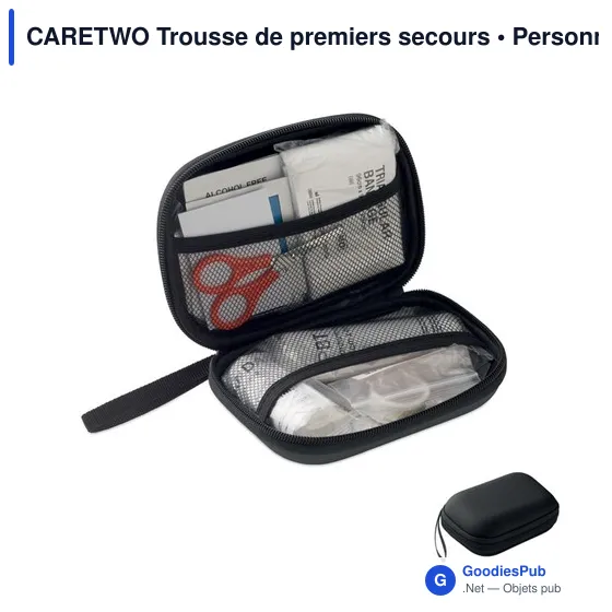 Trousse de premiers secours personnalisable avec logo - CARETWO - Image 10