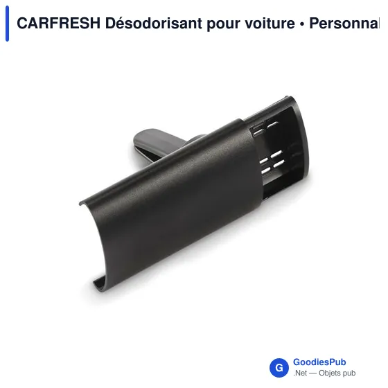 Désodorisant pour voiture personnalisable avec logo - CARFRESH - Image 2
