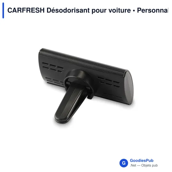 Désodorisant pour voiture personnalisable avec logo - CARFRESH - Image 3