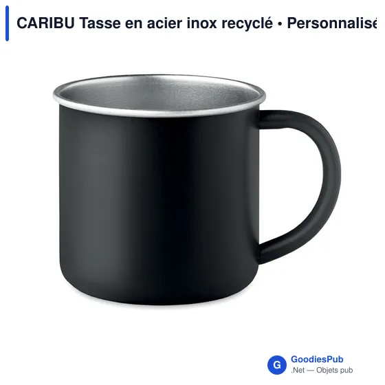 CARIBU Tasse en acier inox recyclé - Image 11