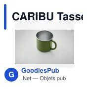 CARIBU Tasse en acier inox recyclé - Miniature 5
