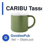 CARIBU Tasse en acier inox recyclé - Miniature 6