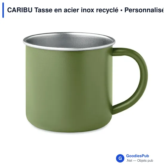 CARIBU Tasse en acier inox recyclé - Image 6