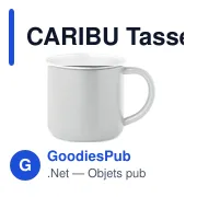 CARIBU Tasse en acier inox recyclé - Miniature 7