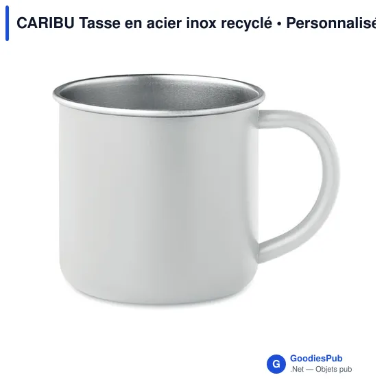 CARIBU Tasse en acier inox recyclé - Image 7