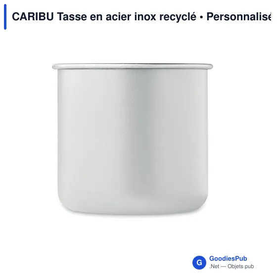 CARIBU Tasse en acier inox recyclé - Image 8