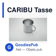 CARIBU Tasse en acier inox recyclé - Miniature 10