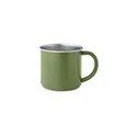 Variante vert foncé - CARIBU Tasse en acier inox recyclé