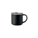 Variante noir - CARIBU Tasse en acier inox recyclé
