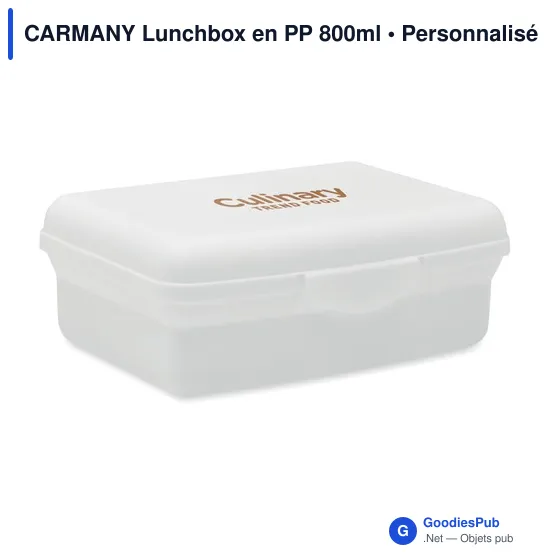 CARMANY Lunchbox en PP 800ml - Image 7