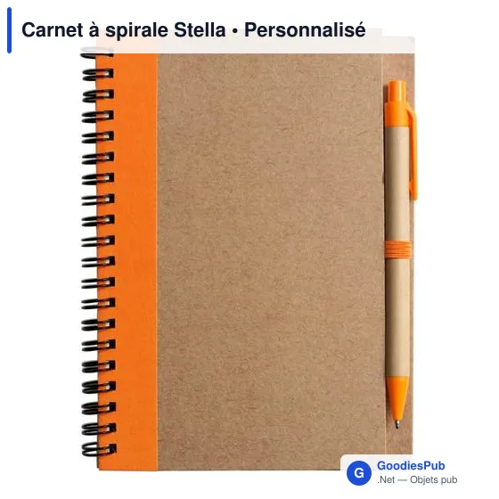 Carnet à spirale Stella - Image 6