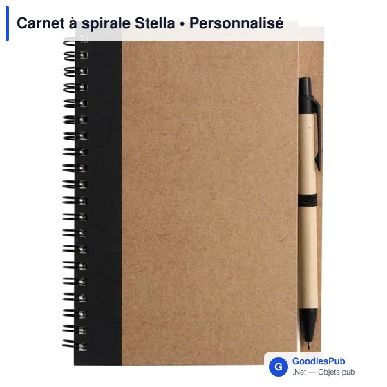 Carnet à spirale Stella - Image 8
