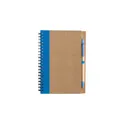 Variante bleu clair - Carnet à spirale Stella