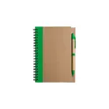 Variante vert - Carnet à spirale Stella