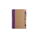 Variante pourpre - Carnet à spirale Stella