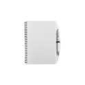 Variante blanc - Carnet A5 à spirale personnalisable avec logo - Solana
