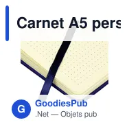 Carnet A5 personnalisable avec logo - Arthur - Miniature 12