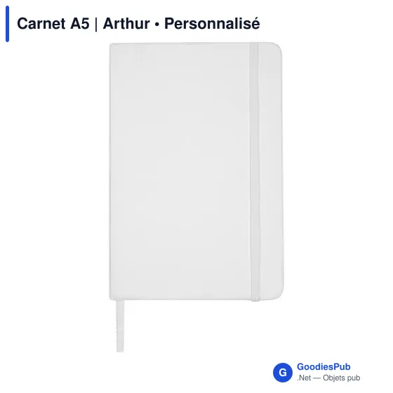 Carnet A5 personnalisable avec logo - Arthur - Image 6