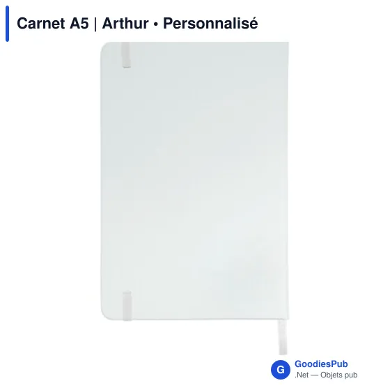 Carnet A5 personnalisable avec logo - Arthur - Image 7