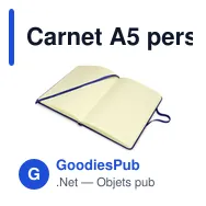 Carnet A5 personnalisable avec logo - Arthur - Miniature 9