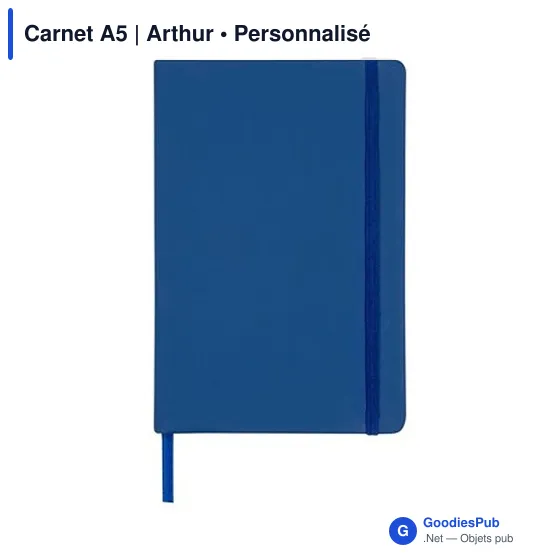 Carnet A5 personnalisable avec logo - Arthur - Image 10