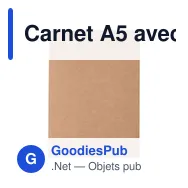 Carnet A5 avec couverture en liège Kenzo - Miniature 2